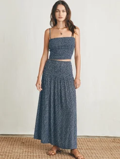 Alisee Smocked Top -*Faherty Brand Hot