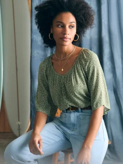 Amira Top -*Faherty Brand Discount