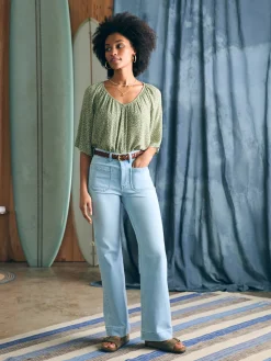 Amira Top -*Faherty Brand Discount