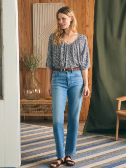 Amira Top -*Faherty Brand Sale