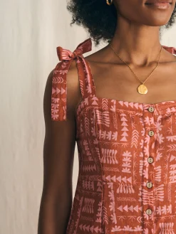 Anna Kahalekulu Kendall Dress -*Faherty Brand