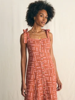 Anna Kahalekulu Kendall Dress -*Faherty Brand