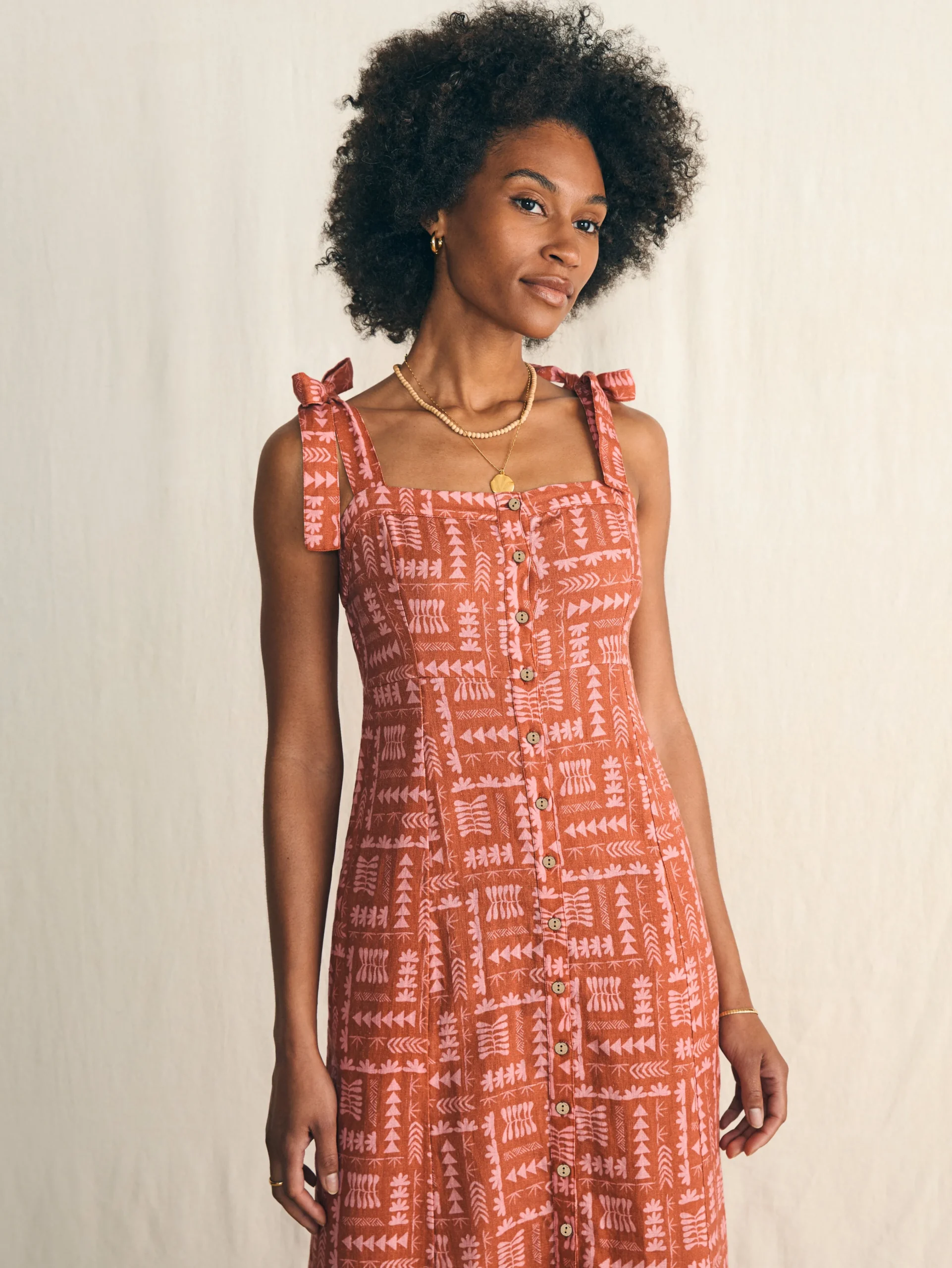 Anna Kahalekulu Kendall Dress -*Faherty Brand