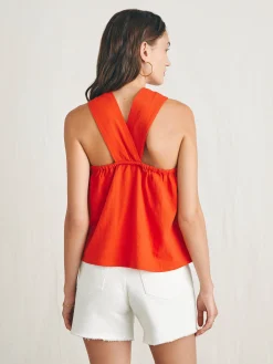 Bay Twist Top -*Faherty Brand Hot