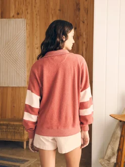 Beach Fleece Quarter Zip -*Faherty Brand Sale