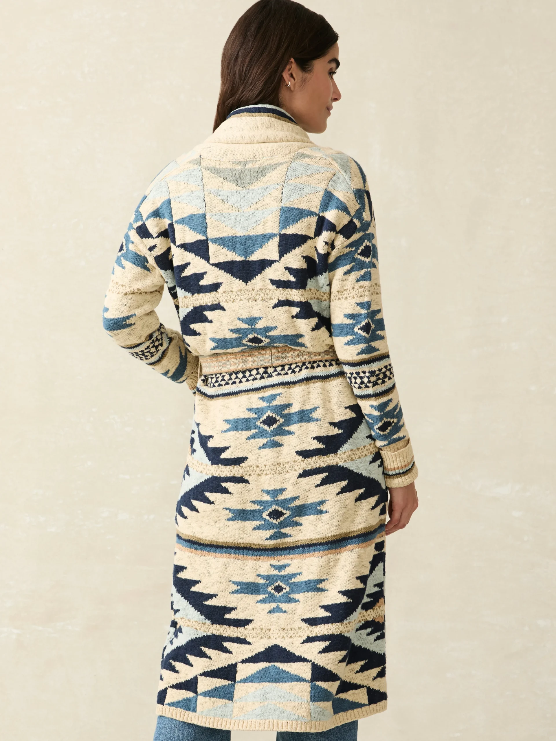 B.YELLOWTAIL Paloma Duster™ -*Faherty Brand Hot