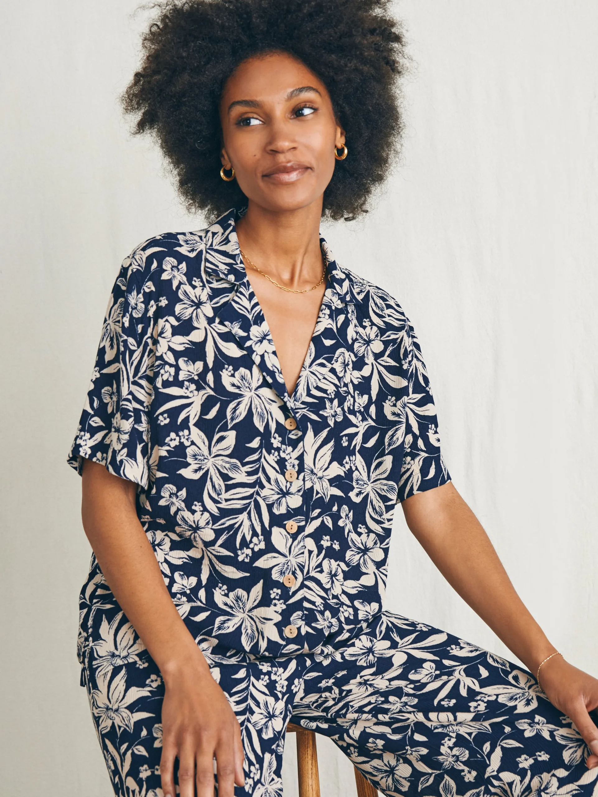 Cabana Camp Shirt -*Faherty Brand Discount