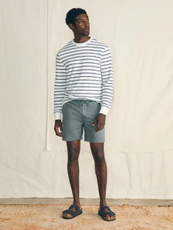 Cabana Towel Terry Crewneck -*Faherty Brand Sale