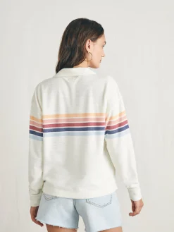 Cabana Towel Terry Quarter Zip -*Faherty Brand Online