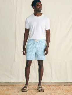 Cabana Towel Terry Sweatshort -*Faherty Brand Discount
