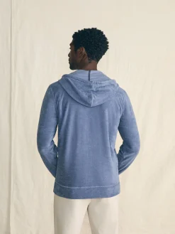 Cabana Towel Terry Zip Hoodie -*Faherty Brand Clearance
