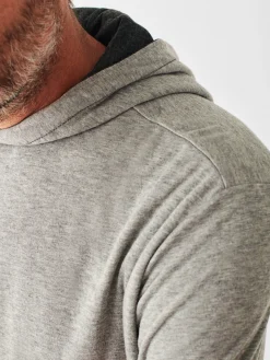 Cloud Cotton Reversible Hoodie -*Faherty Brand New