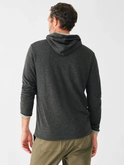 Cloud Cotton Reversible Hoodie -*Faherty Brand New