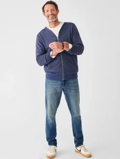 Cloud Cotton Reversible Zip Hoodie -*Faherty Brand Sale