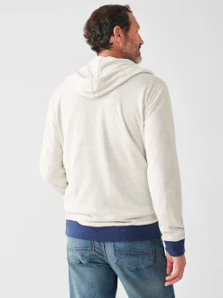 Cloud Cotton Reversible Zip Hoodie -*Faherty Brand Sale