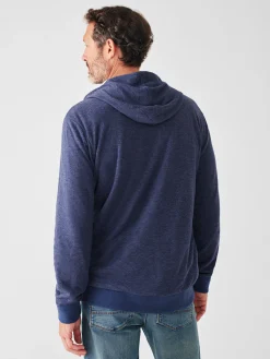 Cloud Cotton Reversible Zip Hoodie -*Faherty Brand Sale