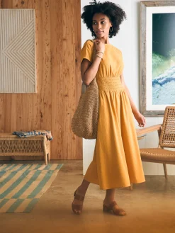 Coast To Coast Midi Dress -*Faherty Brand Outlet
