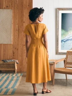 Coast To Coast Midi Dress -*Faherty Brand Outlet