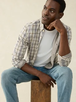 Coastline Knit Shirt -*Faherty Brand Clearance