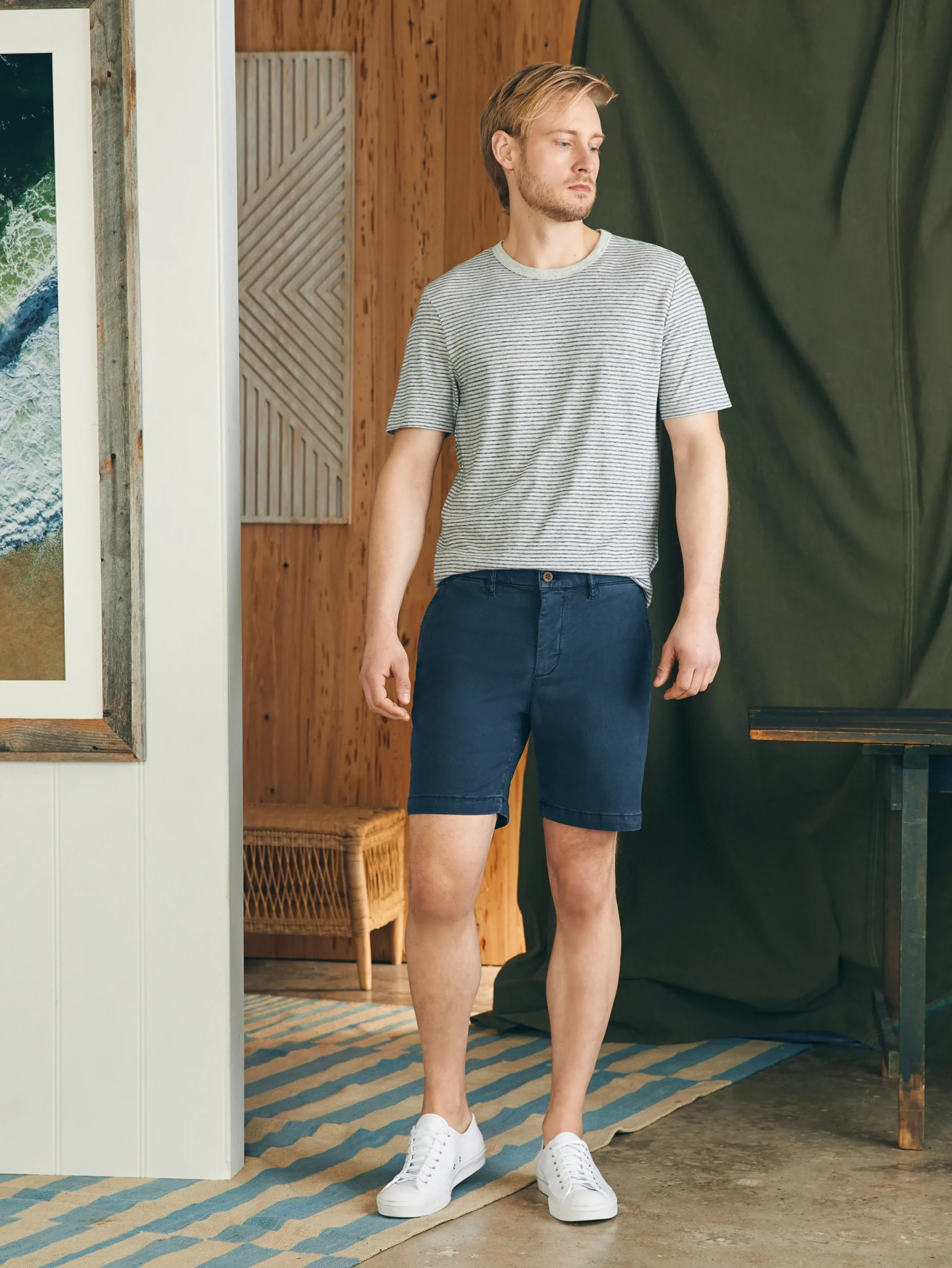 Coastline Stretch Chino Short (8" Inseam) -*Faherty Brand Sale