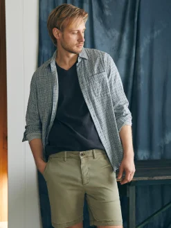 Coastline Stretch Chino Short (8" Inseam) -*Faherty Brand Online