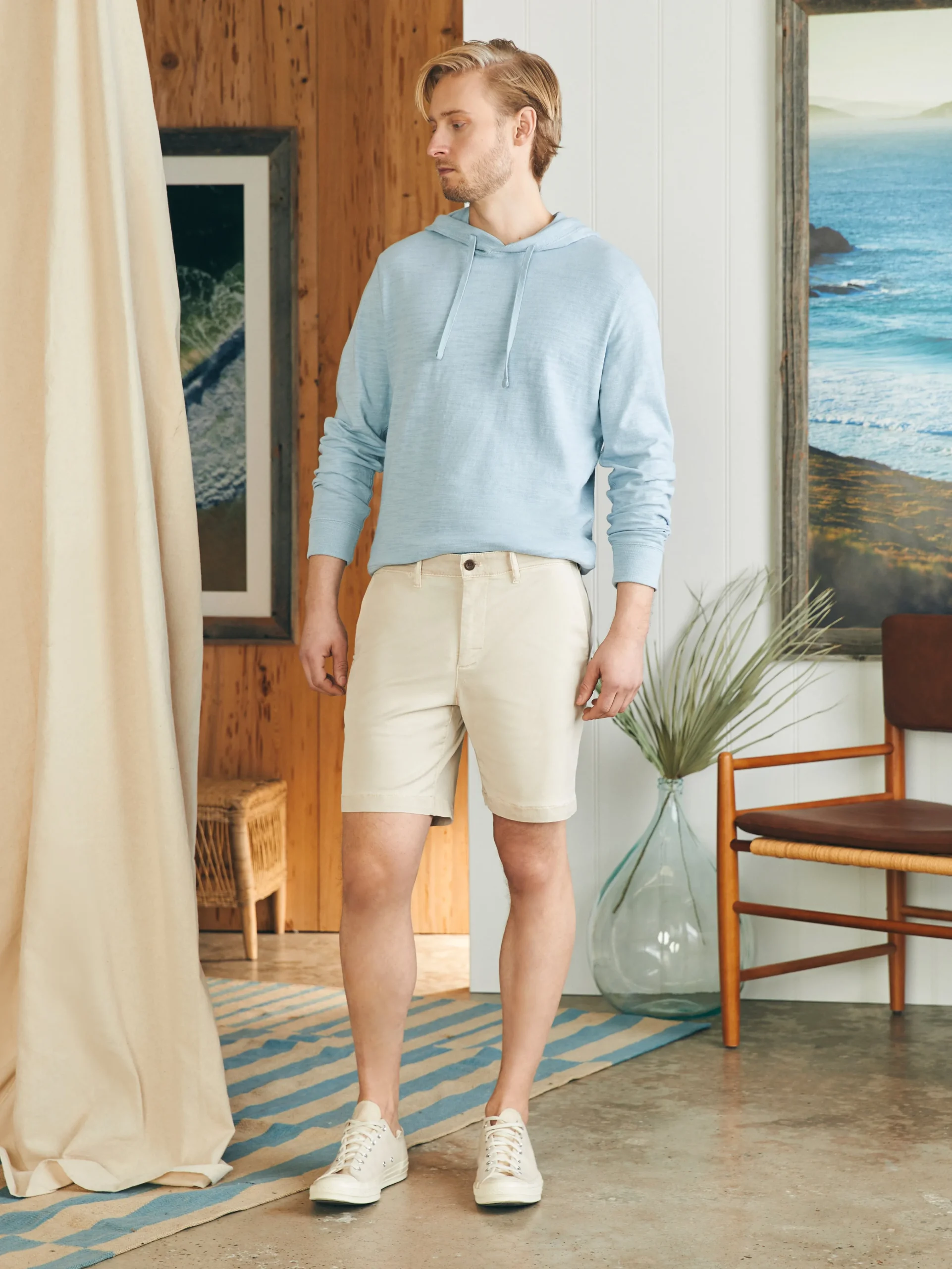 Coastline Stretch Chino Short (8" Inseam) -*Faherty Brand