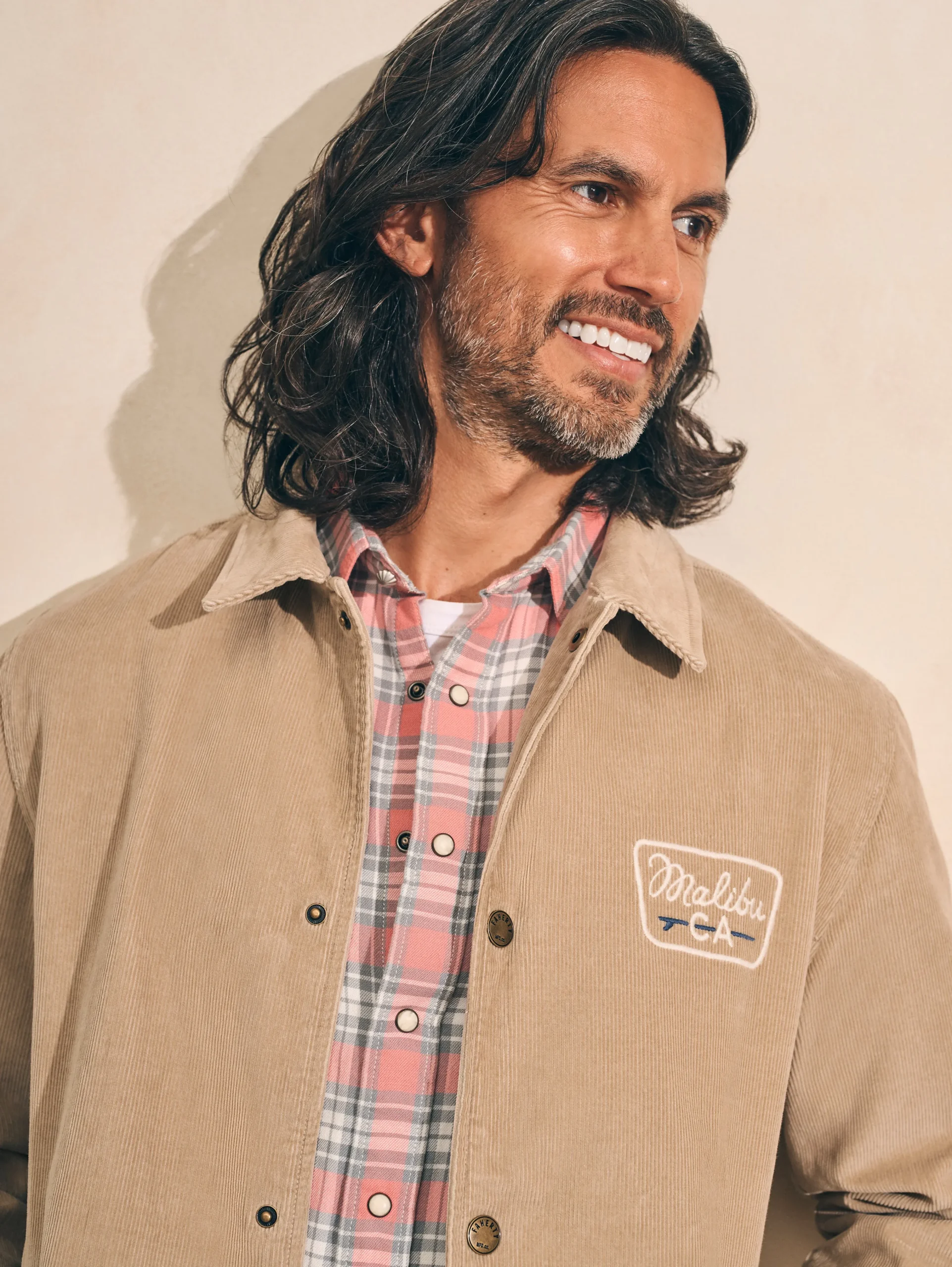 Corduroy Coaches Jacket -*Faherty Brand Discount