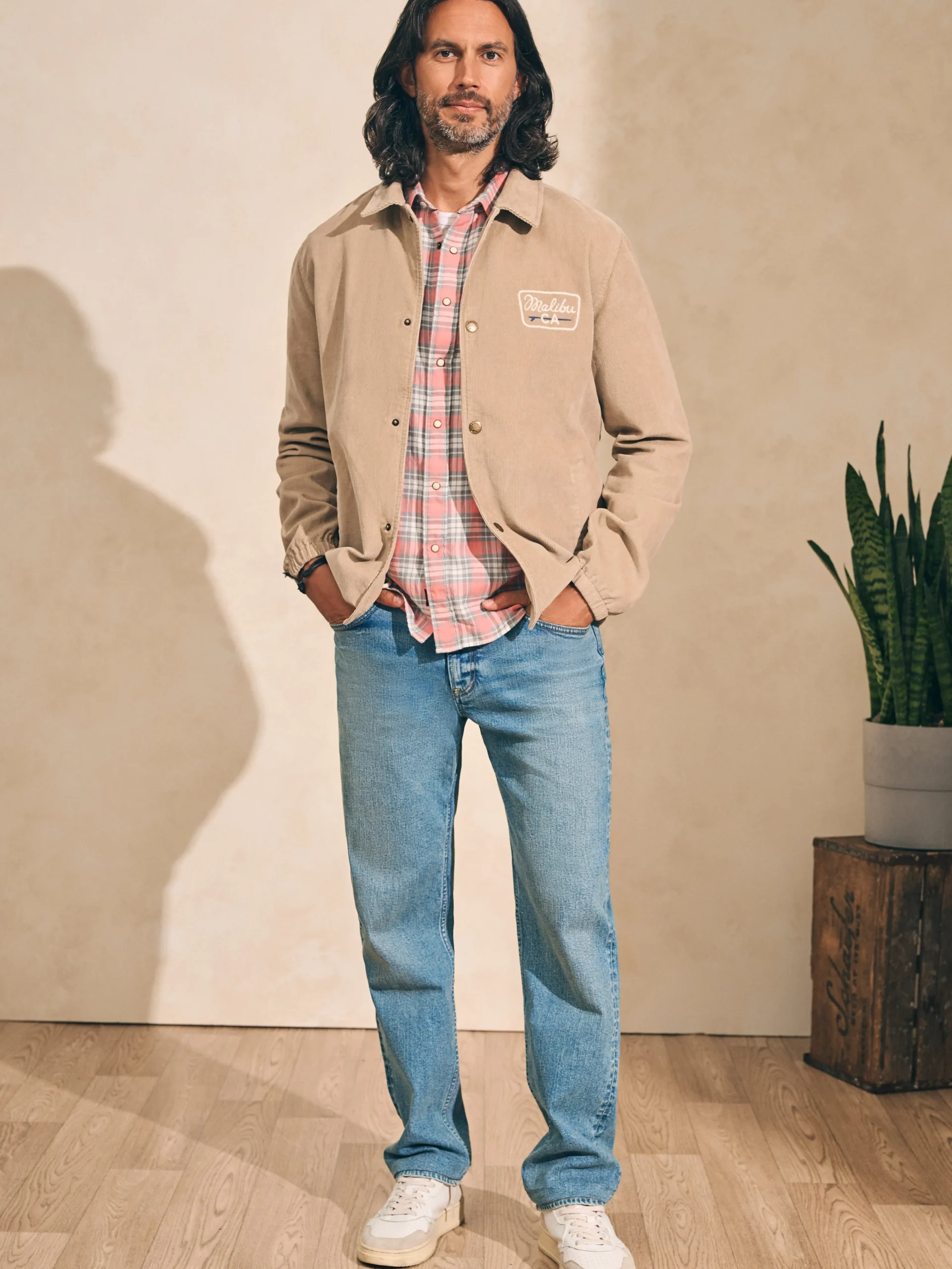 Corduroy Coaches Jacket -*Faherty Brand Discount