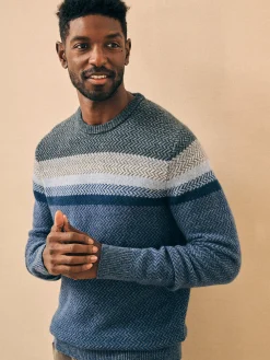 Donegal Ombre Crew -*Faherty Brand Online