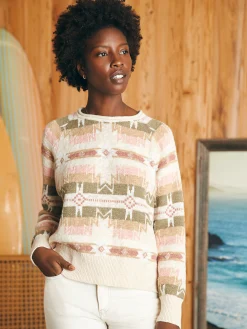 Doug Good Feather Cotton Slub Pullover -*Faherty Brand Outlet