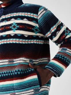 Doug Good Feather High Pile Fleece Popover -*Faherty Brand Outlet