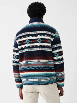 Doug Good Feather High Pile Fleece Popover -*Faherty Brand Outlet