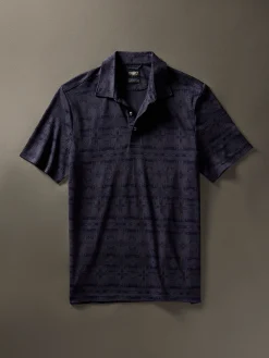 Doug Good Feather Movement™ Short-Sleeve Pique Polo -*Faherty Brand Discount