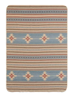 Doug Good Feather Recycled High Pile Fleece Blanket -*Faherty Brand Online