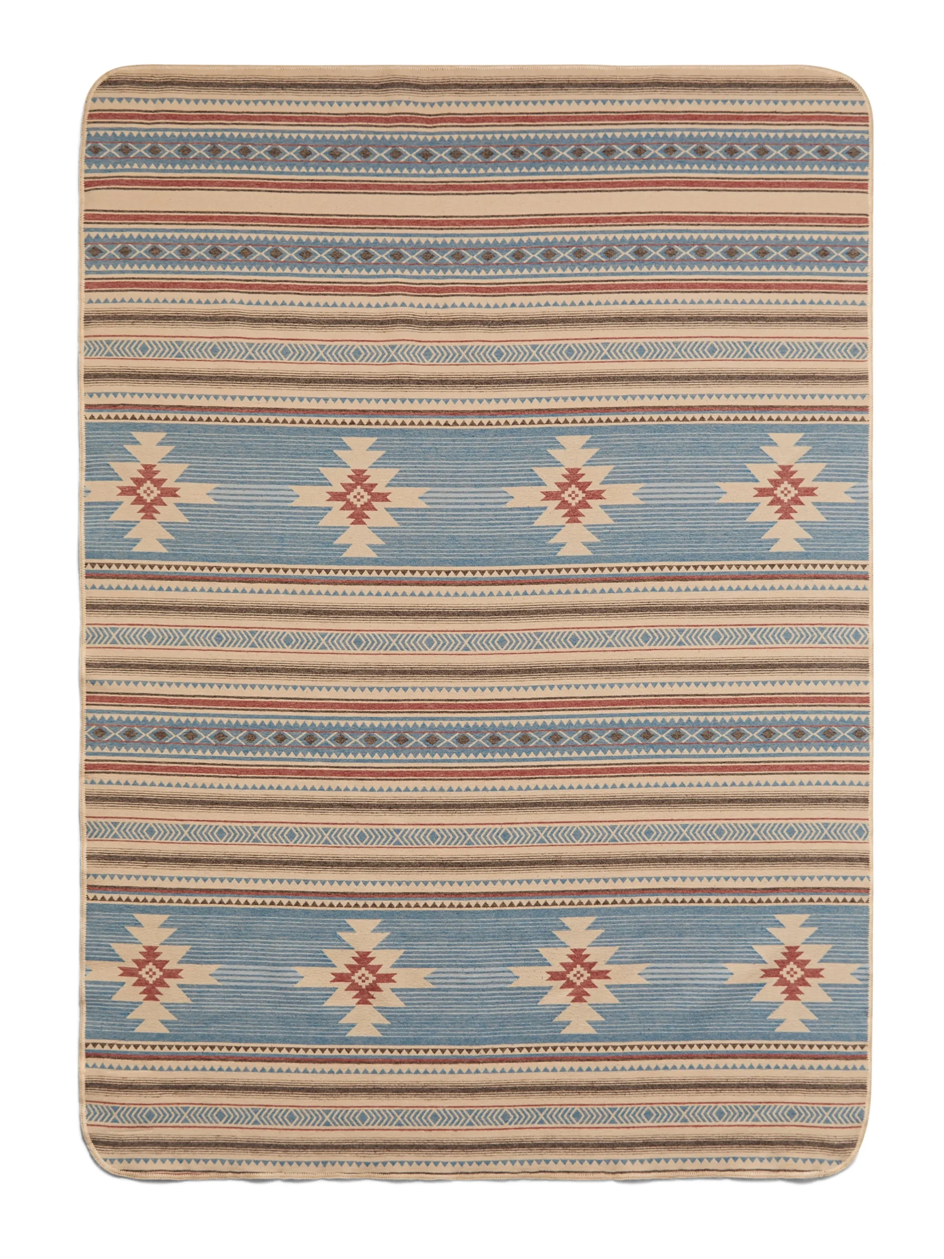 Doug Good Feather Recycled High Pile Fleece Blanket -*Faherty Brand Online