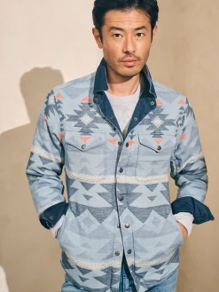 Doug Good Feather Reversible Bondi Jacket -*Faherty Brand