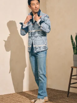 Doug Good Feather Reversible Bondi Jacket -*Faherty Brand