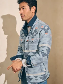 Doug Good Feather Reversible Bondi Jacket -*Faherty Brand