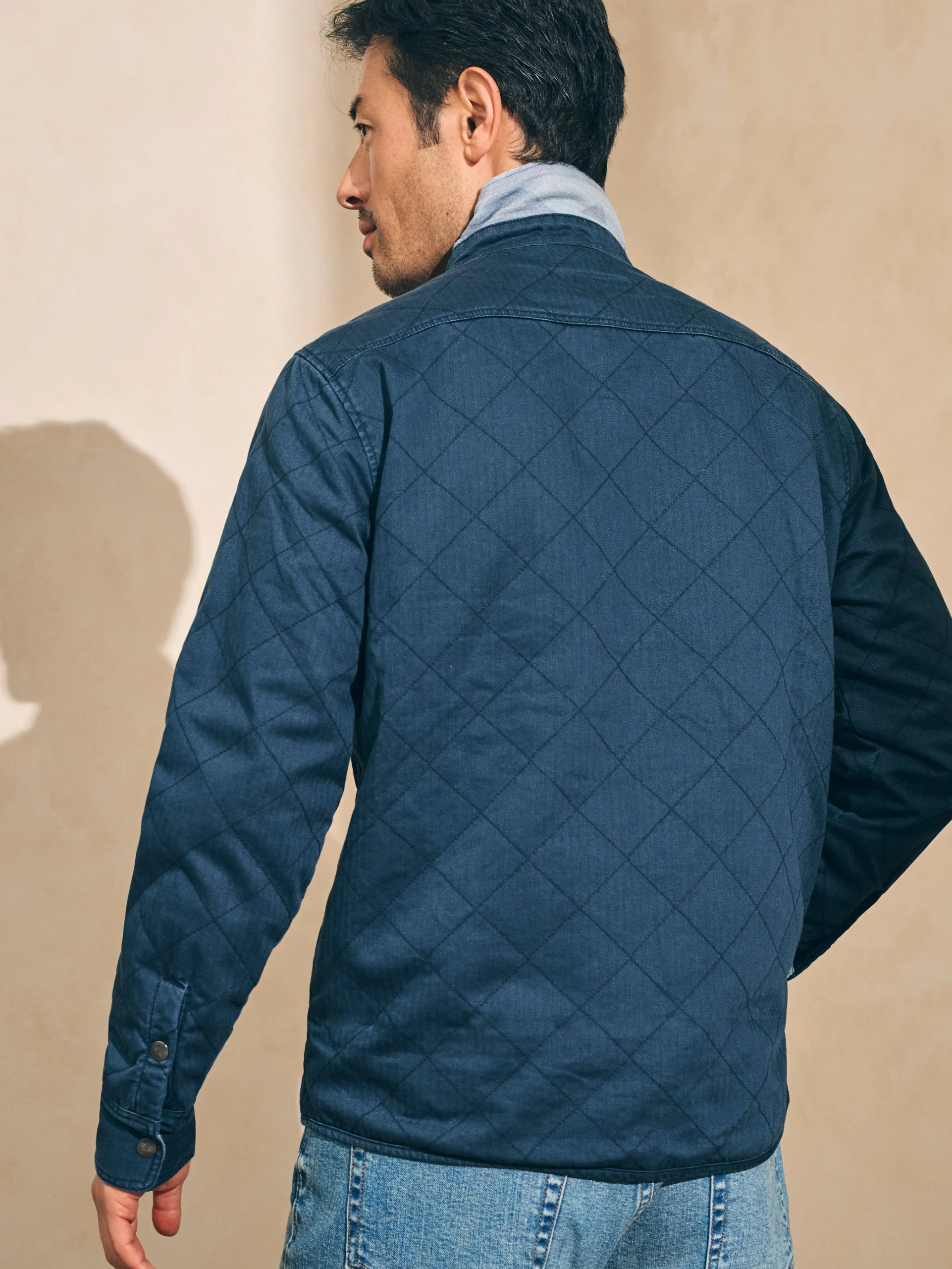 Doug Good Feather Reversible Bondi Jacket -*Faherty Brand
