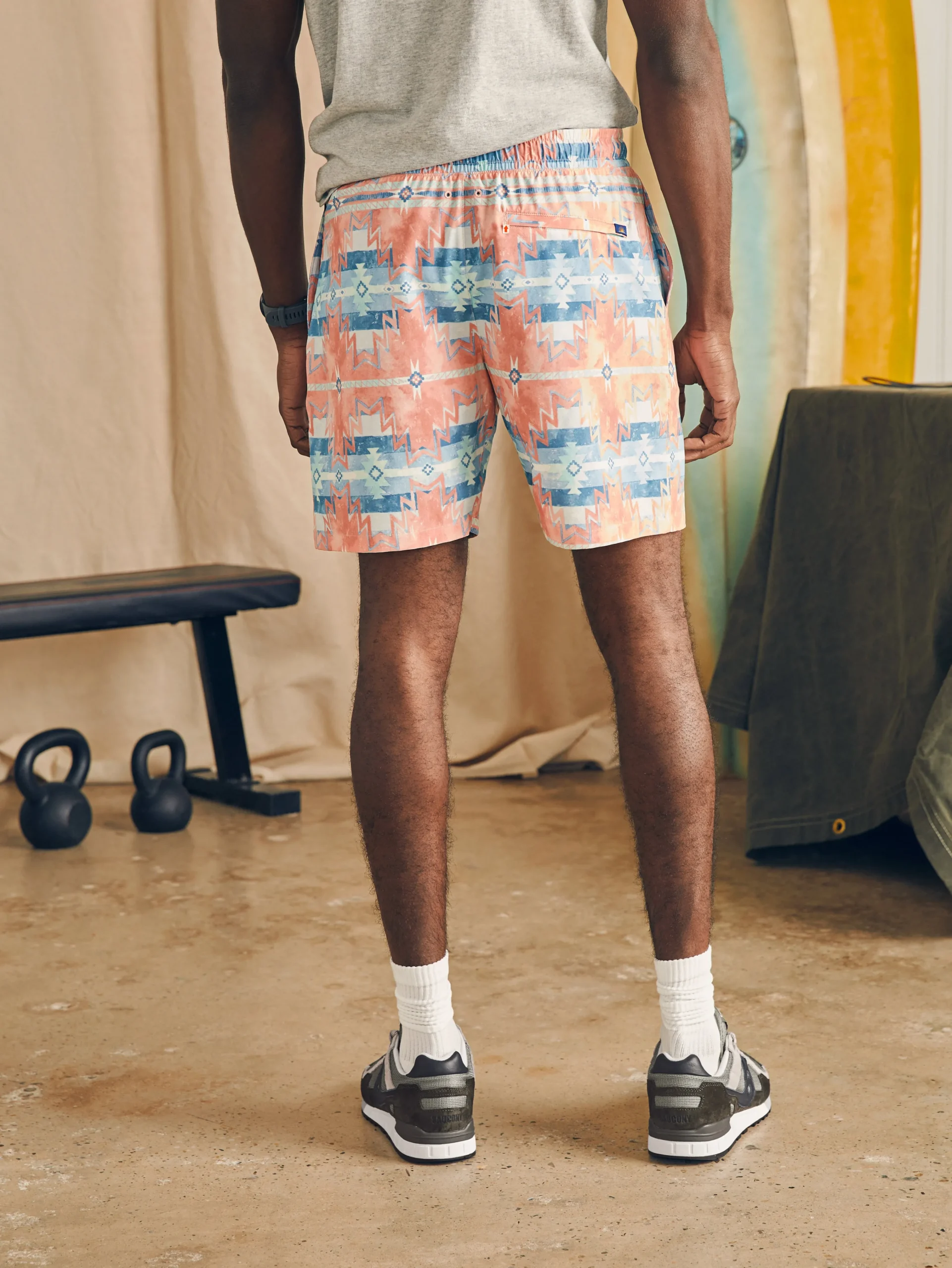 Doug Good Feather Shorelite Active Swim Short (7" Inseam) -*Faherty Brand Outlet