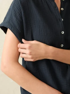 Dream Cotton Gauze Desmond Top -*Faherty Brand Online