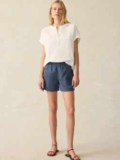 Dream Cotton Gauze Desmond Top -*Faherty Brand New