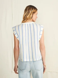 Dream Cotton Gauze Dylan Top -*Faherty Brand Discount