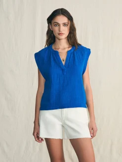 Dream Cotton Gauze Dylan Top -*Faherty Brand