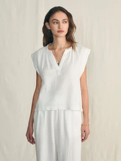 Dream Cotton Gauze Dylan Top -*Faherty Brand Best