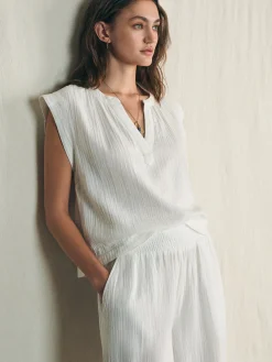 Dream Cotton Gauze Dylan Top -*Faherty Brand Best