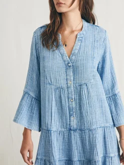 Dream Cotton Gauze Kasey Dress -*Faherty Brand Discount