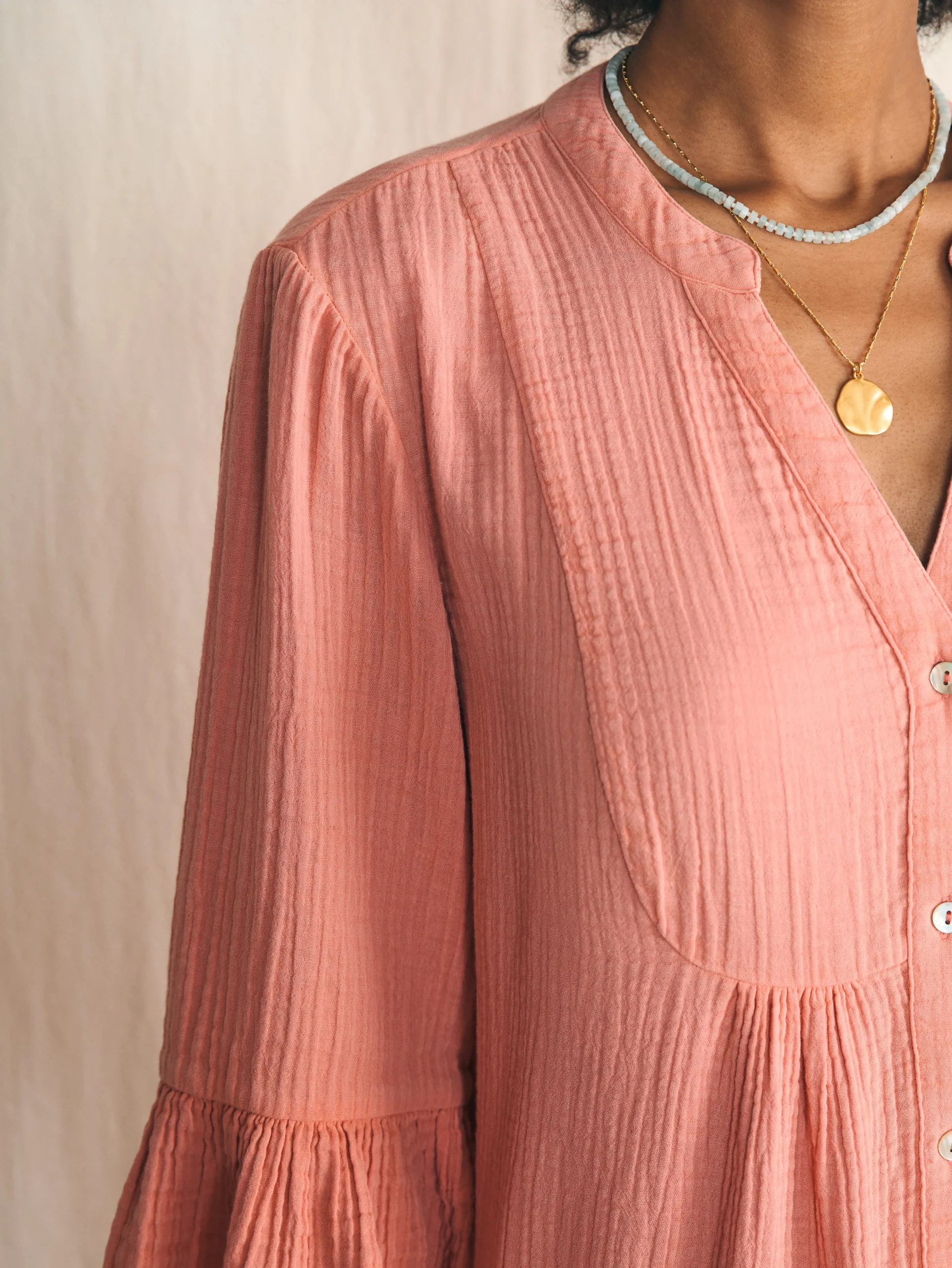 Dream Cotton Gauze Kasey Dress -*Faherty Brand Sale