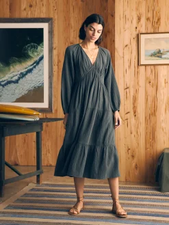 Dream Cotton Gauze Sirene Midi Dress -*Faherty Brand Sale