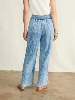 Dream Cotton Gauze Wide Leg Pant -*Faherty Brand Discount